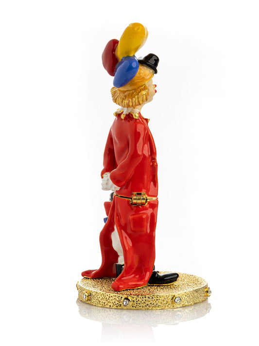 Area Clown with Umbrella trinket box