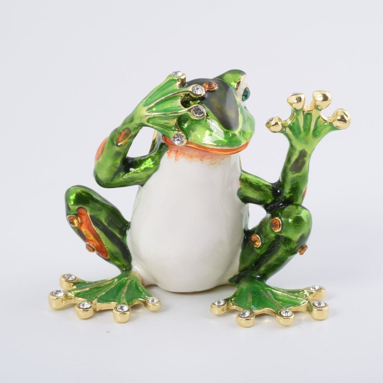 Area Green Frog That See's No Evil